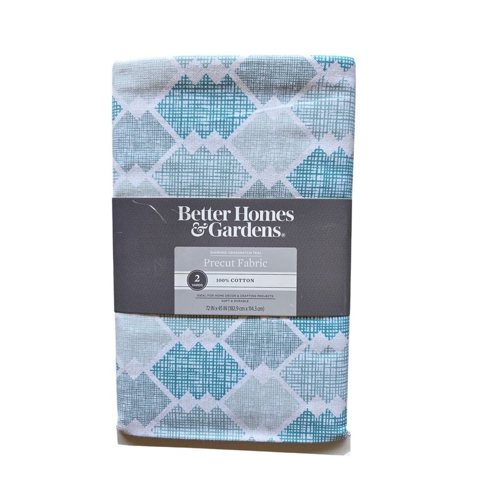 Better Homes & Gardens 2 Yards Precut Fabric 100% Cotton Projects DIY Sewing